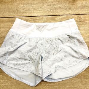 Lululemon Athletica Light Gray Athletic Shorts